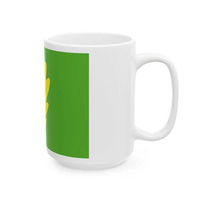 Flag of Eigersund Rogaland Norway - White Coffee Mug-Go Mug Yourself