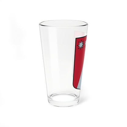 Vidrižu pagasts COA (Latvia) (Coat of Arms) Pint Glass 16oz