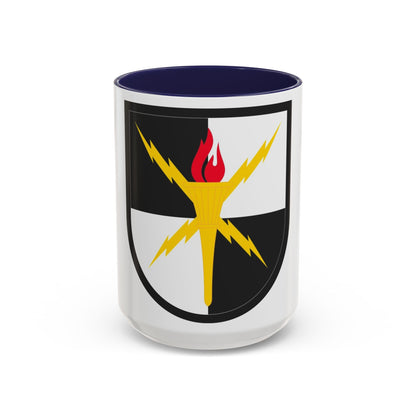 United States Cyber School (U.S. Army) Accent Coffee Mug