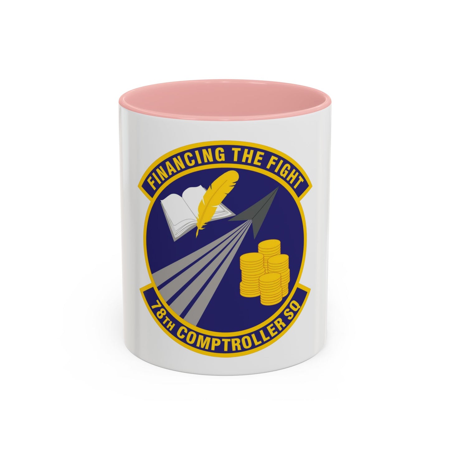 78 Comptroller Squadron AFMC (U.S. Air Force) Accent Coffee Mug