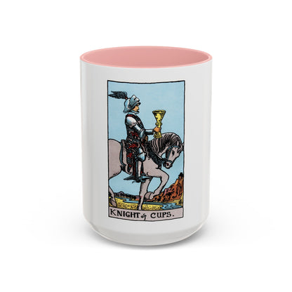 The Knight of Cups (Tarot Card) Accent Coffee Mug