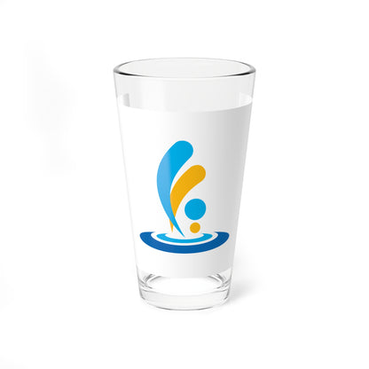 Flag of Taketa Oita (Japan) Pint Glass 16oz