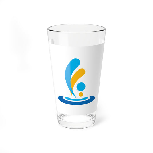 Flag of Taketa Oita (Japan) Pint Glass 16oz