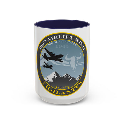 120th Airlift Wing (U.S. Air Force) Accent Coffee Mug