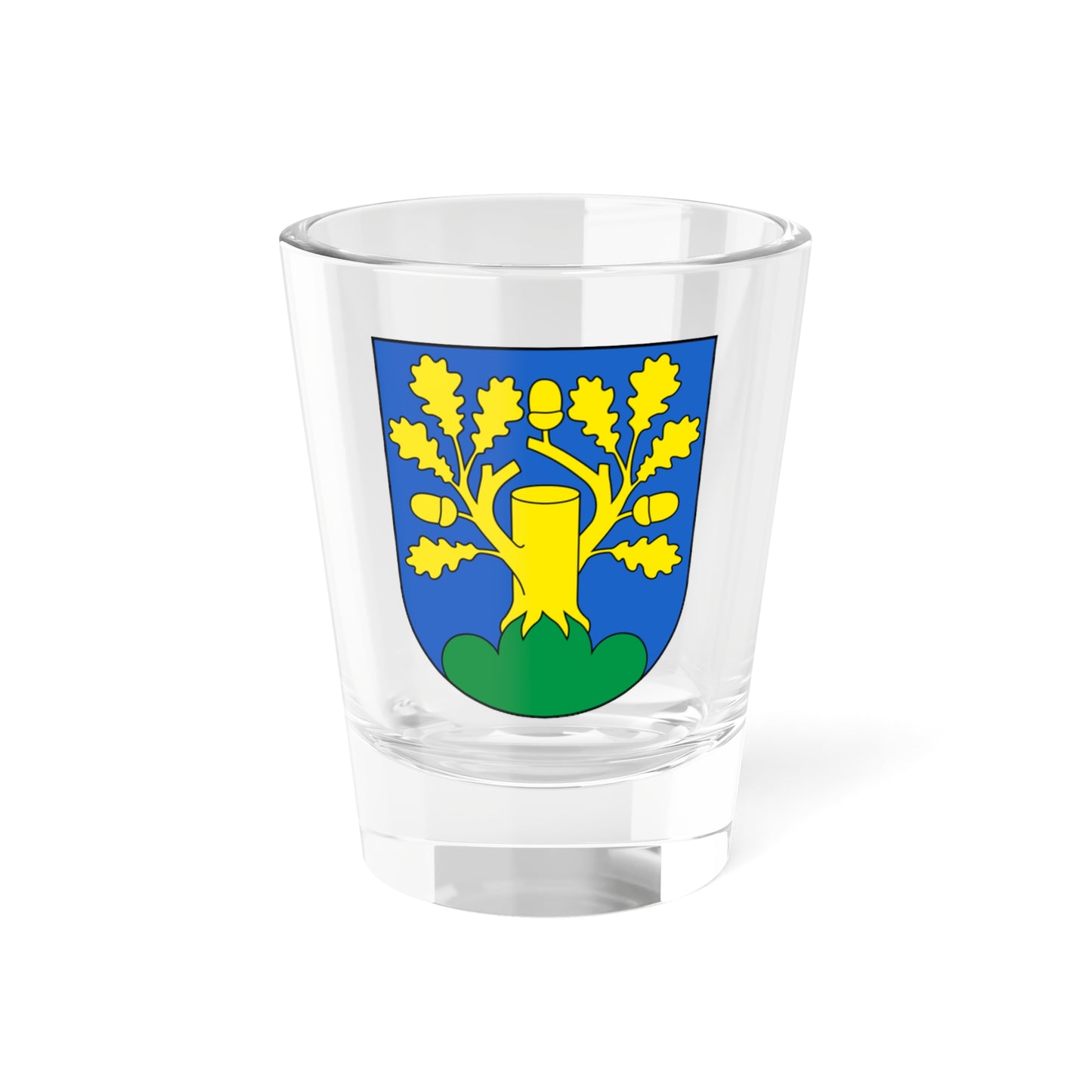 Härkingen-blazon (Switzerland) (Coat of Arms) Shot Glass 1.5oz