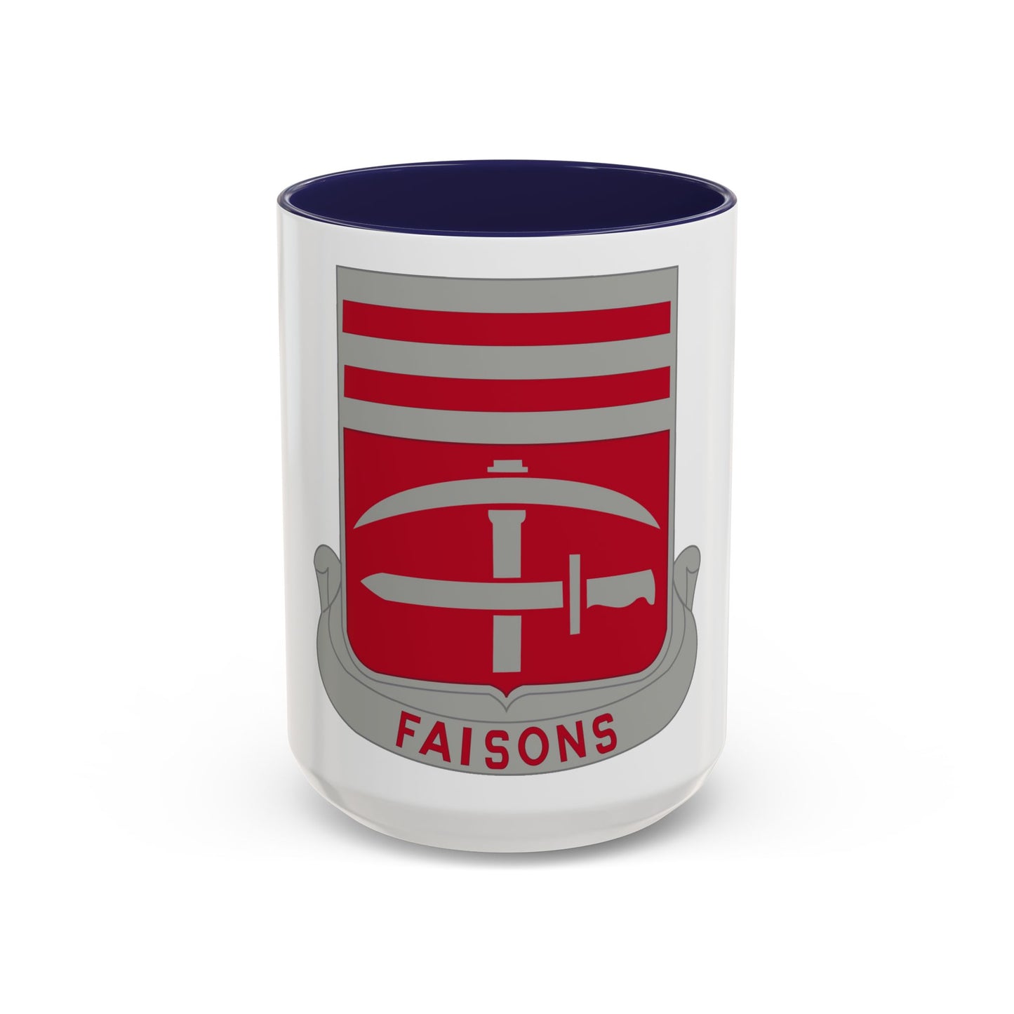 140 Engineer Battalion (U.S. Army) Accent Coffee Mug