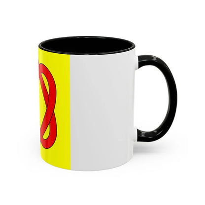 Flag of Blonay Switzerland - Accent Coffee Mug-Go Mug Yourself