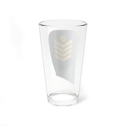 12 Lithuania Air Force SGM (Lithuania) (Military Rank) Pint Glass 16oz