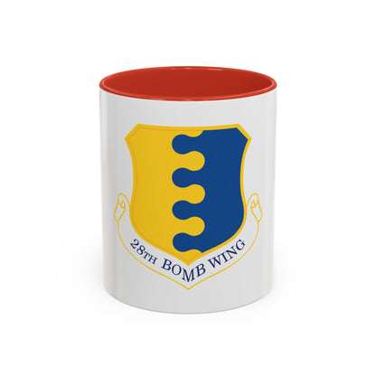 28 Bomb Wing ACC (U.S. Air Force) Accent Coffee Mug