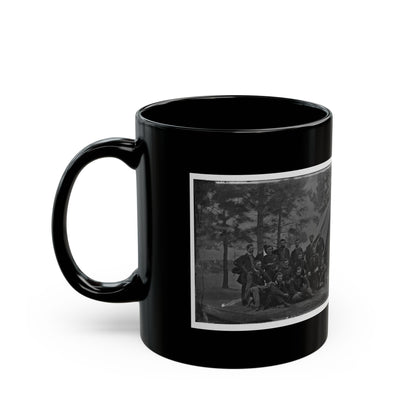 Harrison's Landing, Va. Members Of The Class Of 1860, U.S. Military Academy (U.S. Civil War) Black Coffee Mug