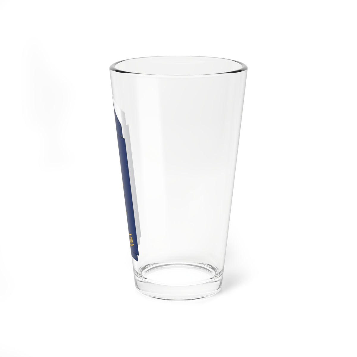 07 UAEAF 1LT (United Arab Emirates) (Military Rank) Pint Glass 16oz
