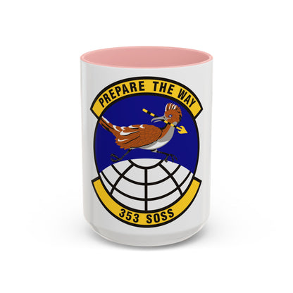 353d Special Operations Support Squadron (U.S. Air Force) Accent Coffee Mug