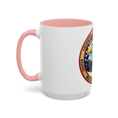 STS 36 (NASA) Accent Coffee Mug-Go Mug Yourself