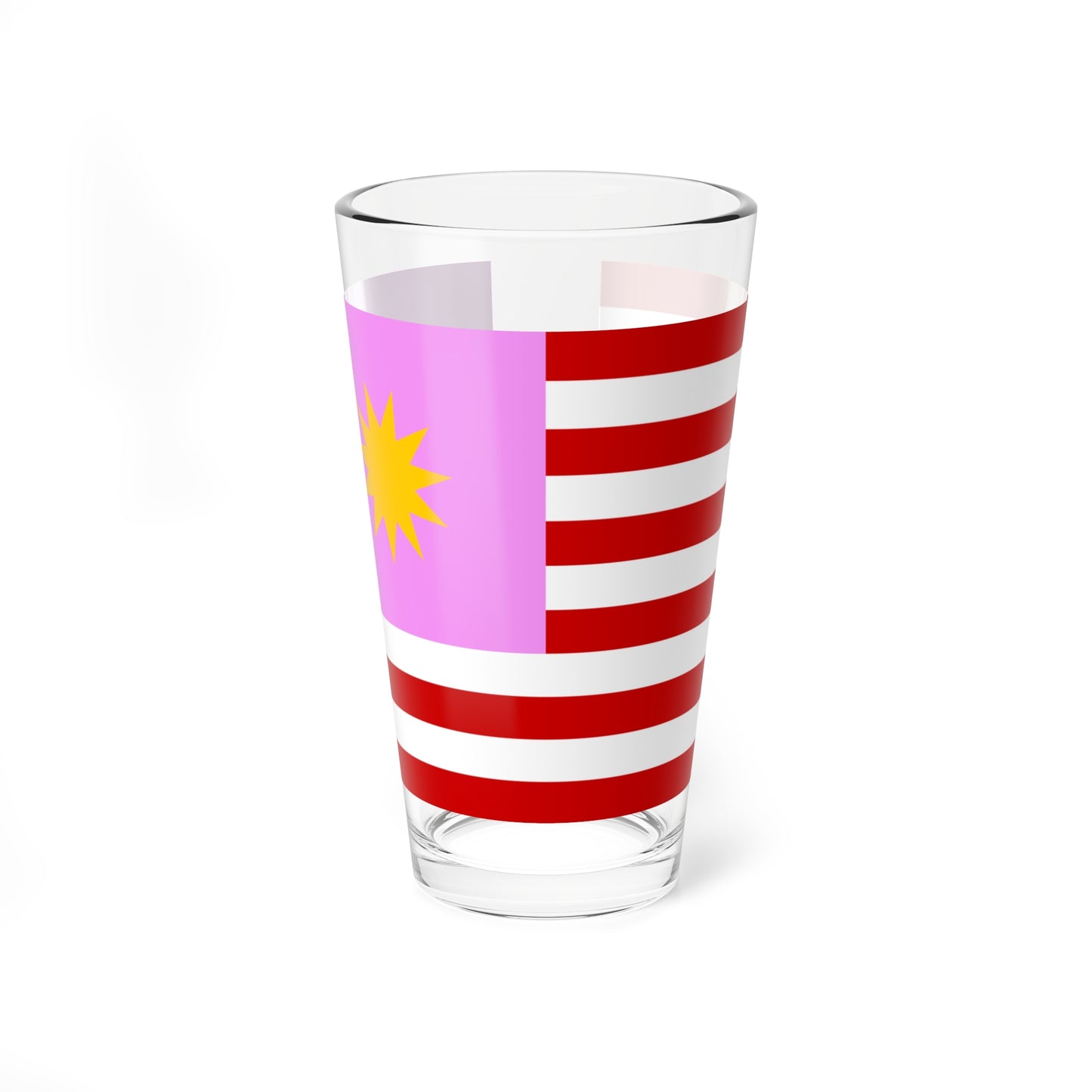 Gay Pride Flag of Malaya (Malaysia) Pint Glass 16oz