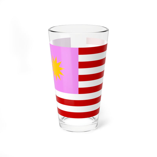 Gay Pride Flag of Malaya (Malaysia) Pint Glass 16oz