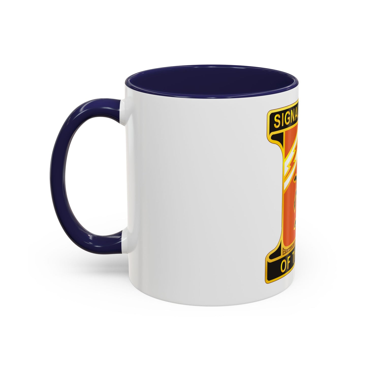114 Signal Battalion (U.S. Army) Accent Coffee Mug