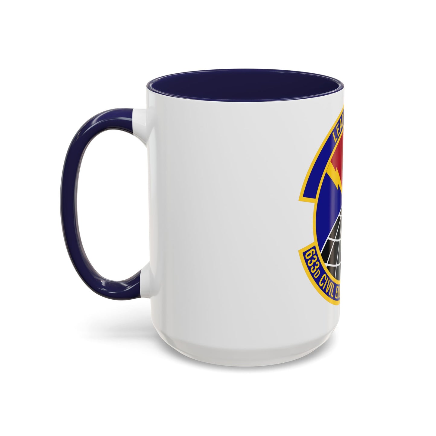 633d Civil Engineer Squadron (U.S. Air Force) Accent Coffee Mug