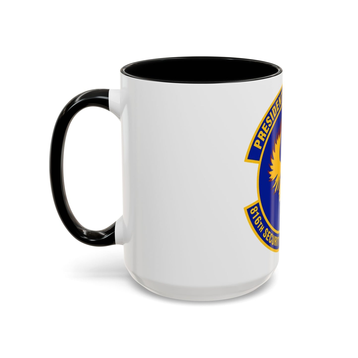 816th Security Forces Squadron (U.S. Air Force) Accent Coffee Mug