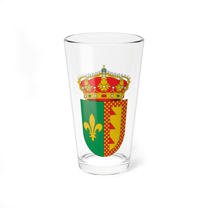 Escudo de Martín de la Jara (Spain) (Coat of Arms) Pint Glass 16oz