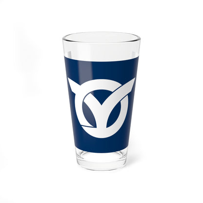 Flag of Kamitonda Wakayama alternate version (Japan) Pint Glass 16oz