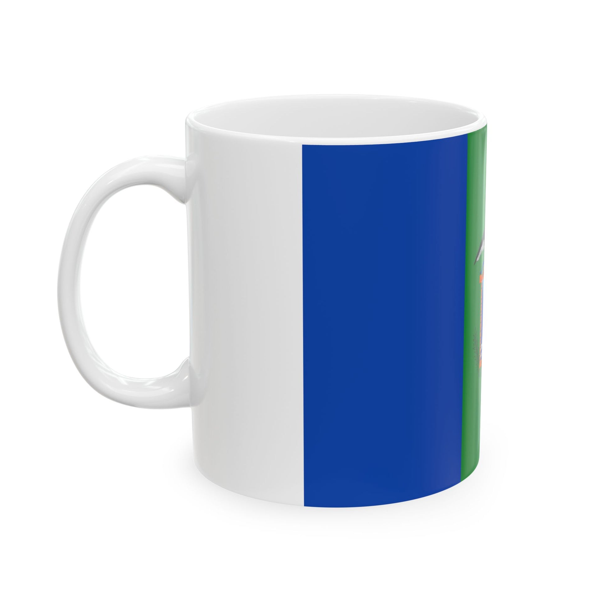 Flag of Moquegua capital of the Moquegua Region Peru - White Coffee Mug-Go Mug Yourself