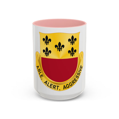 196 Armor Regiment (U.S. Army) Accent Coffee Mug