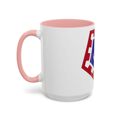 117 Engineer Brigade (U.S. Army) Accent Coffee Mug