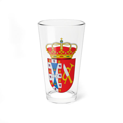 Escudo de Beas (Spain) (Coat of Arms) Pint Glass 16oz