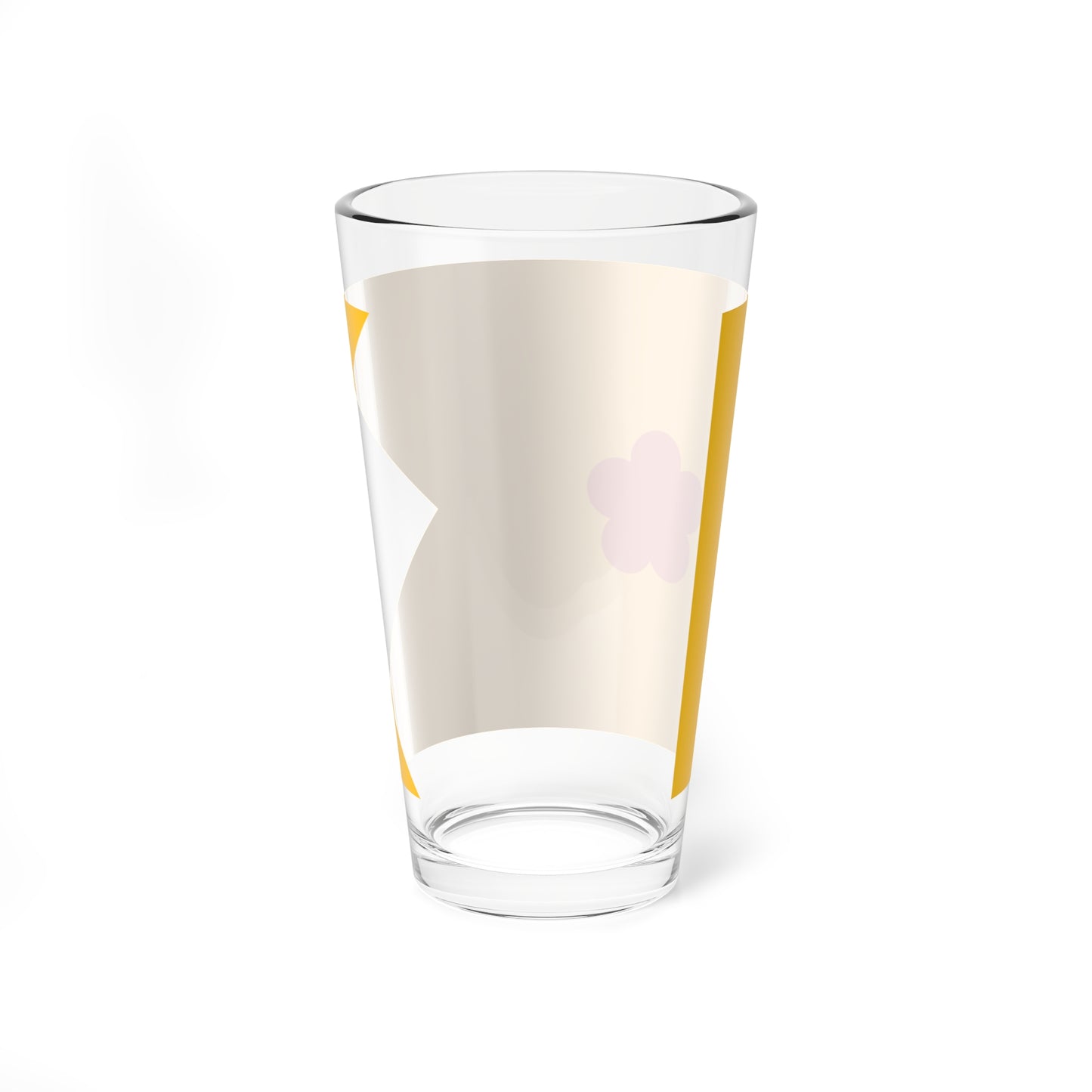 Flag of superior commander of the Navy of Manchukuo (China) Pint Glass 16oz