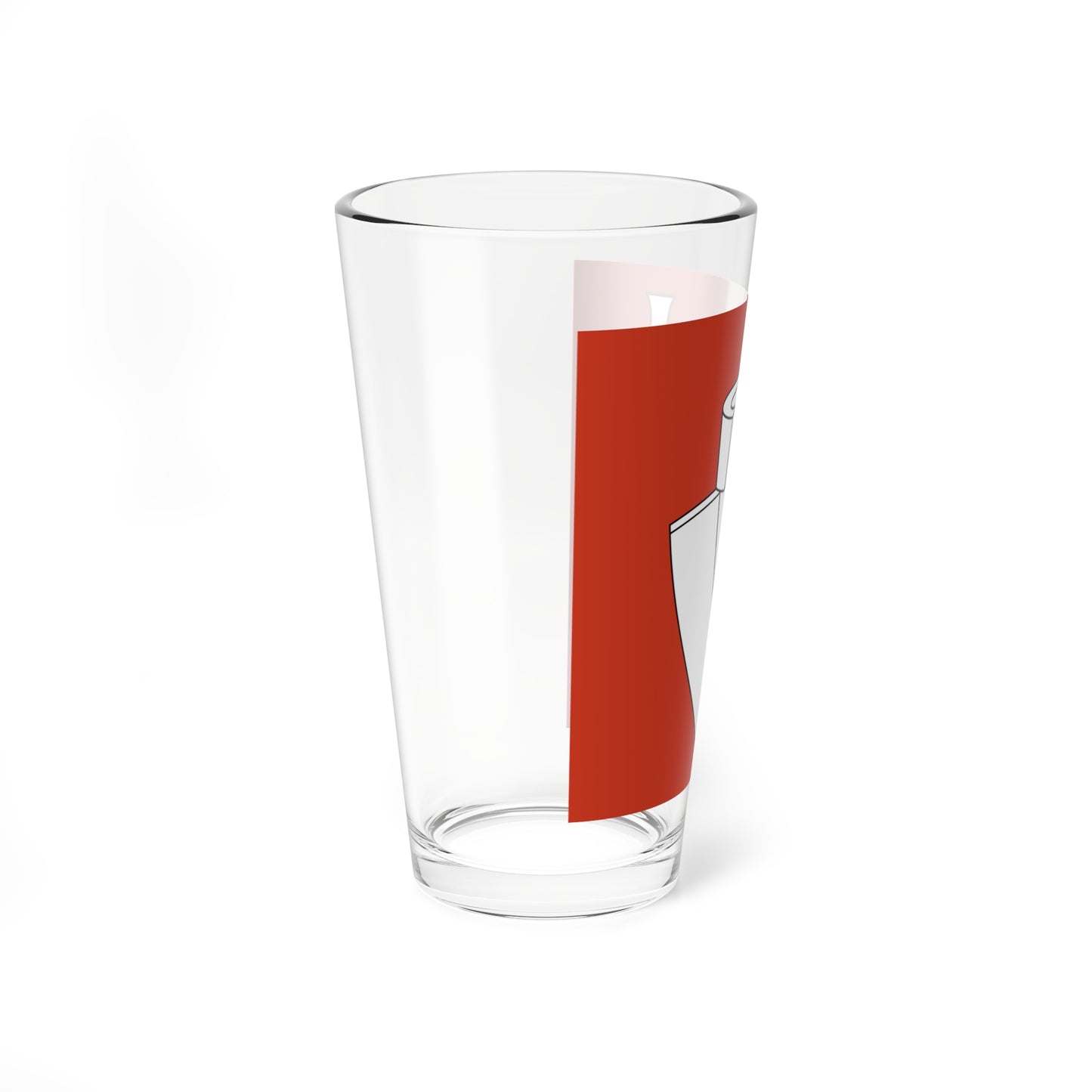 CHE Schwamendingen ZH Flag (Switzerland) Pint Glass 16oz