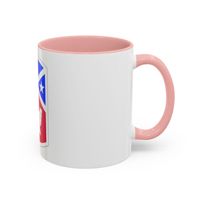 194th Engineer Brigade (U.S. Army) Accent Coffee Mug