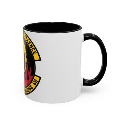 435th Communications Squadron (U.S. Air Force) Accent Coffee Mug