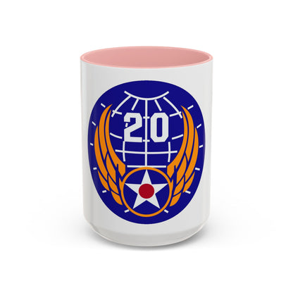 20 Air Force (U.S. Army) Accent Coffee Mug