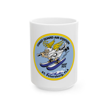 USCGC Air Station St Petersburg FLA (U.S. Coast Guard) White Coffee Mug