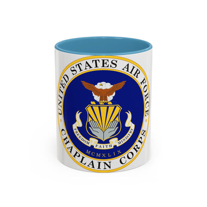 Air Force Chaplain Corps (U.S. Air Force) Accent Coffee Mug