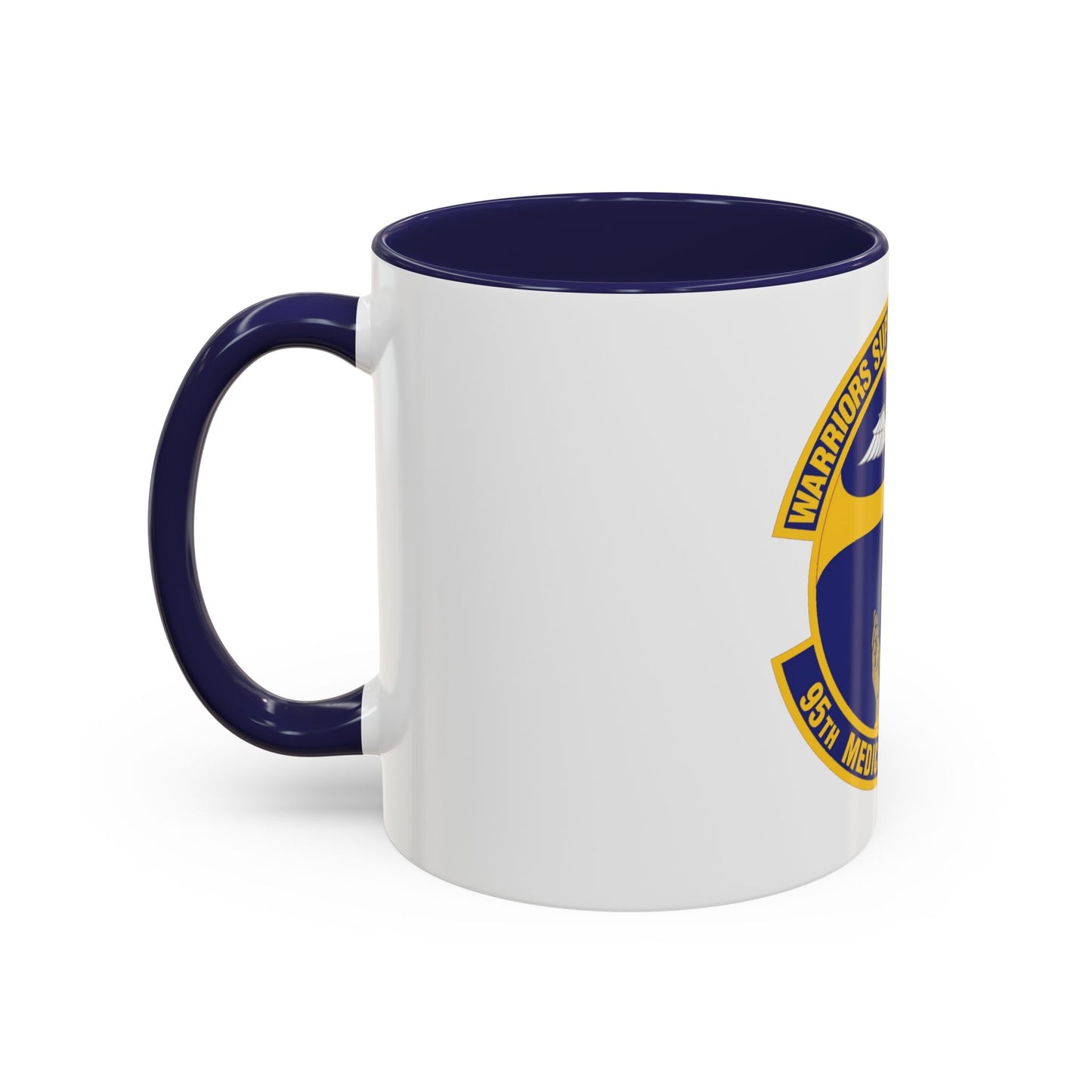95th Medical Support Squadron (U.S. Air Force) Accent Coffee Mug