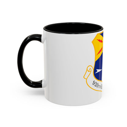 920th Rescue Wing (U.S. Air Force) Accent Coffee Mug