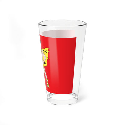 Flag of Elektrostal Moscow oblast (Russia) Pint Glass 16oz
