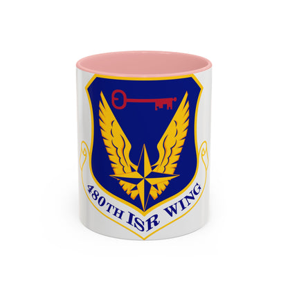 480 Intelligence Surveillance and Reconnaissance Wing ACC (U.S. Air Force) Accent Coffee Mug