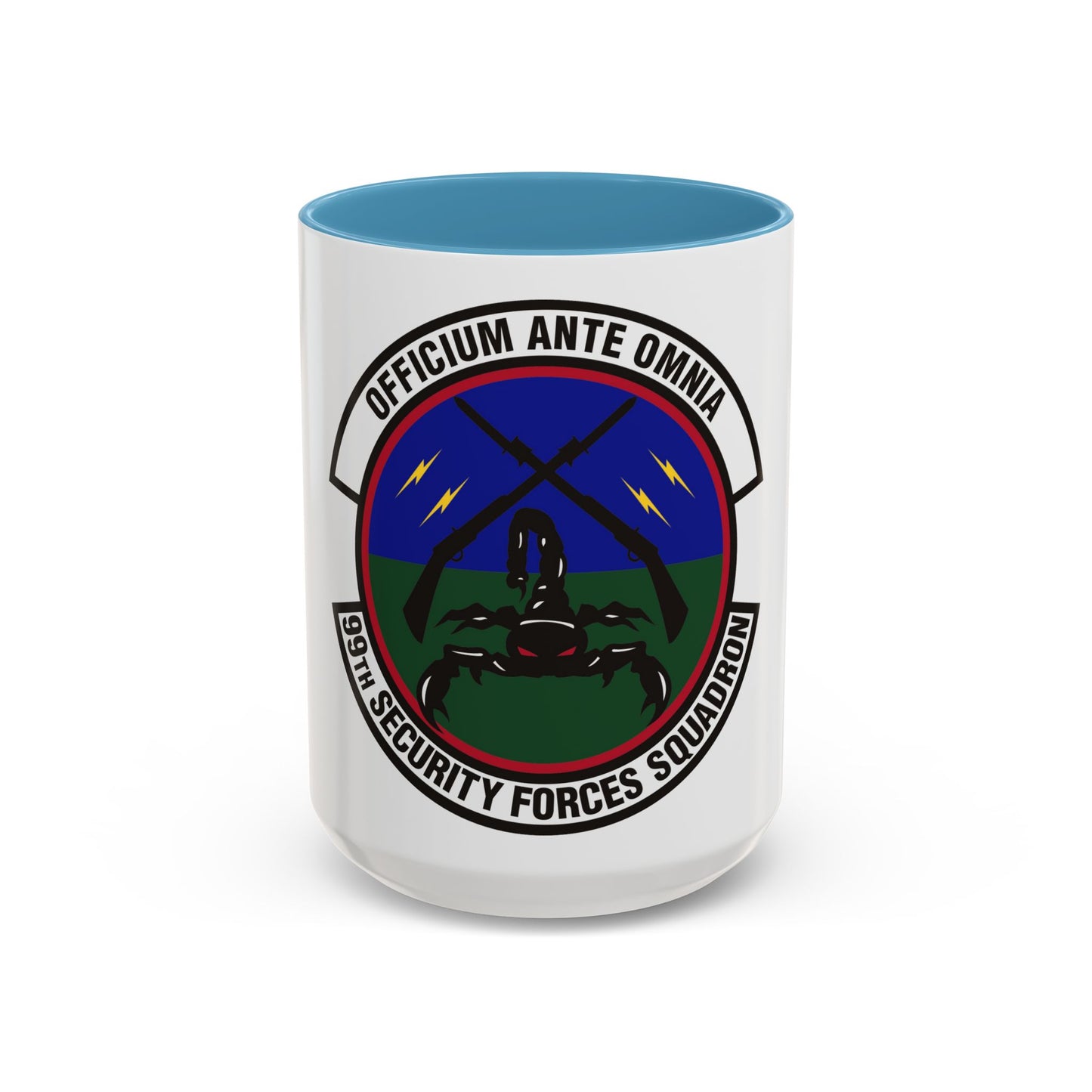 99th Security Forces Squadron (U.S. Air Force) Accent Coffee Mug
