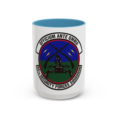 99th Security Forces Squadron (U.S. Air Force) Accent Coffee Mug