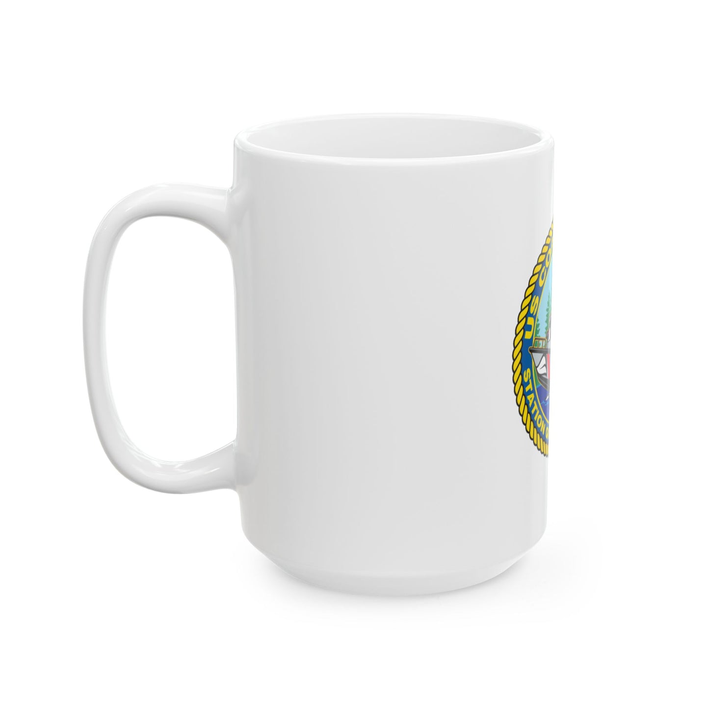 USCGS Quillayute River (U.S. Coast Guard) White Coffee Mug