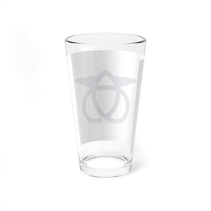 Flag of Aoki Nagano (Japan) Pint Glass 16oz