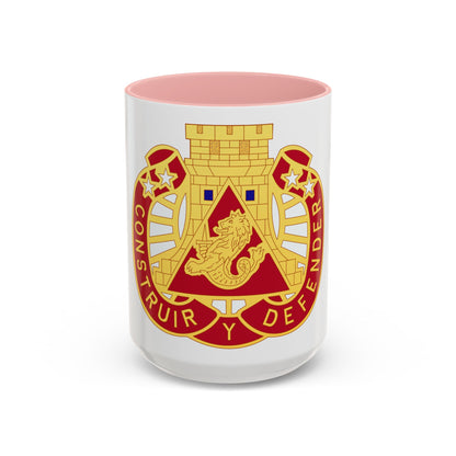 233 Engineer Group (U.S. Army) Accent Coffee Mug