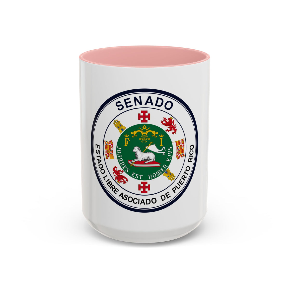 Seal of Puerto Rico Senate - Accent Coffee Mug