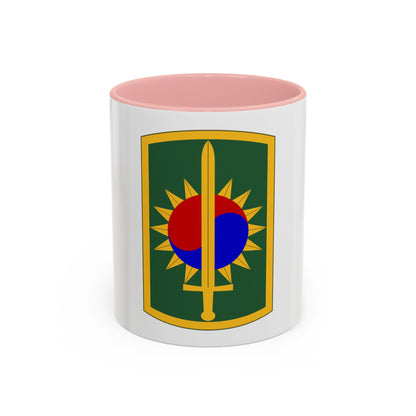 8th Military Police Brigade (U.S. Army) Accent Coffee Mug