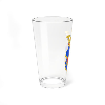 Uusikaarlepyy.vaakuna (Finland) (Coat of Arms) Pint Glass 16oz