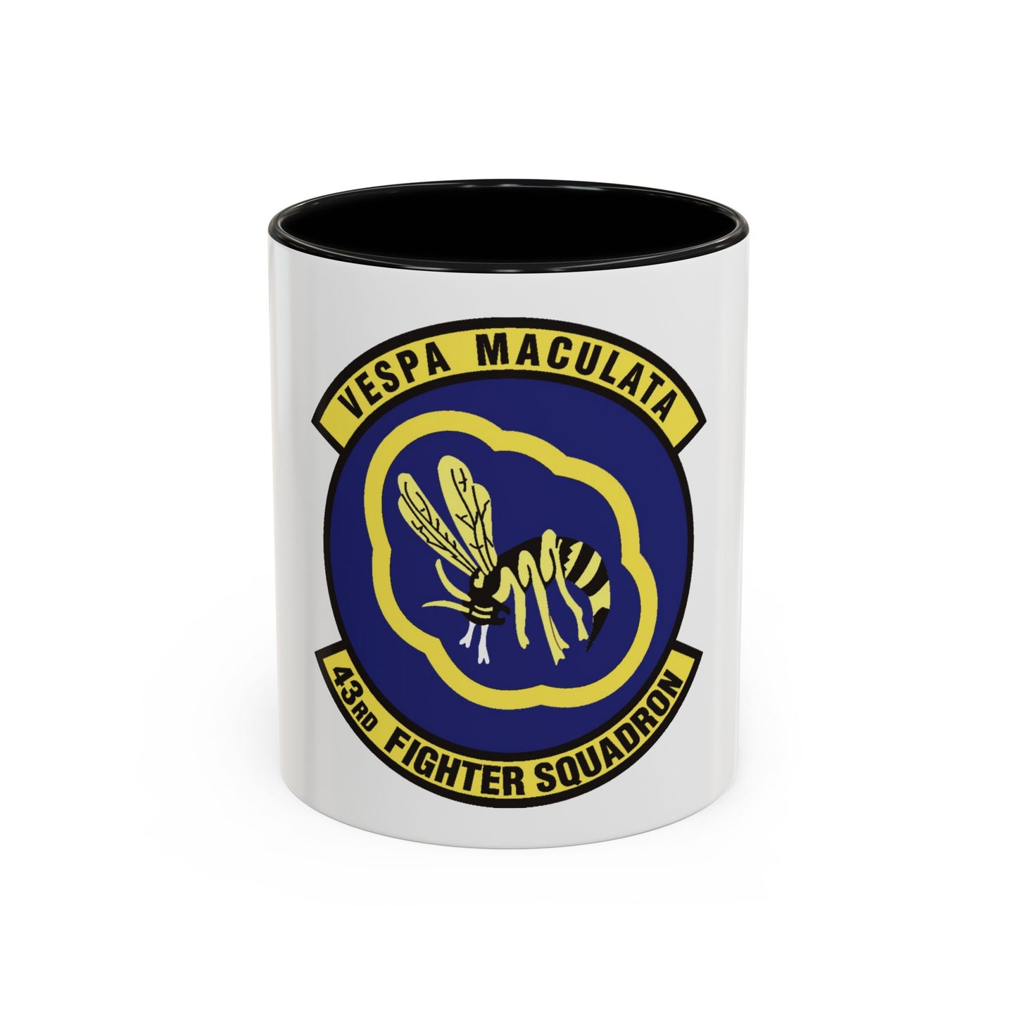 43d Fighter Squadron (U.S. Air Force) Accent Coffee Mug