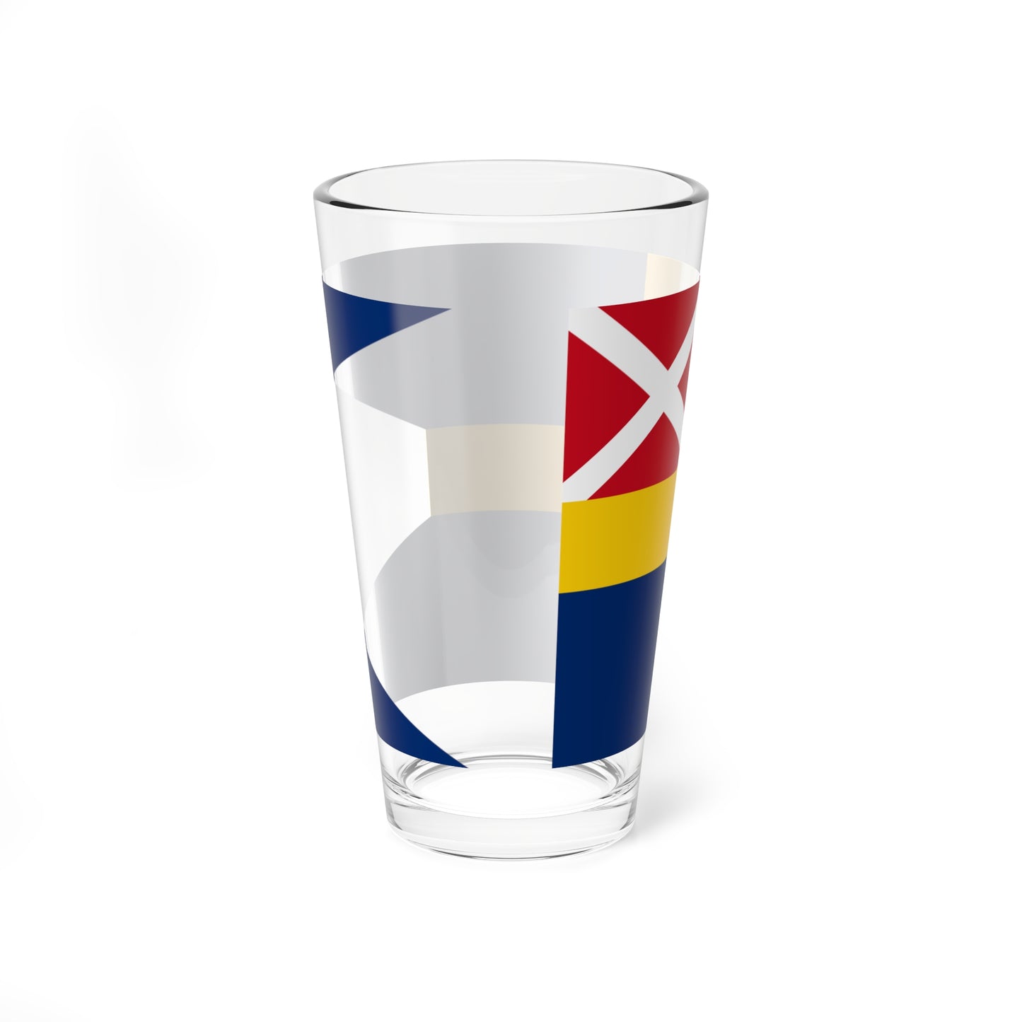 Flag of Sweden 1818-1844 alternative (Estonia) Pint Glass 16oz