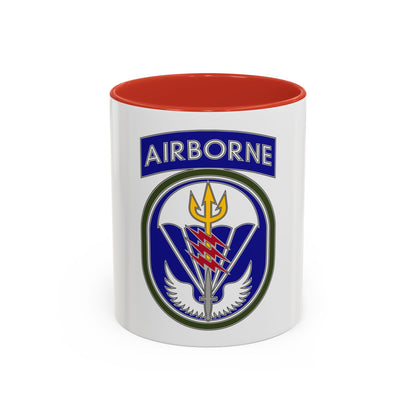 Special Operations Command South (U.S. Army) Accent Coffee Mug